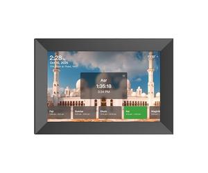 SyncGo Calendario digitale islamico Hijri, orologio da preghiera, timer intelligente Azan con doppio calendario, pianificazione audio Qur'an, orari di preghiera basati sulla posizione