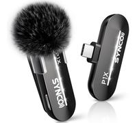 SYNCO P1XT - Microfono lavalier wireless, USB-C per iPhone 16/15 Pro Max, Android Phone, Microfono Professionale da Bavero per Tiktok, YouTube, Streaming, Vlog, per dispositivi di USB C