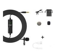 Synco S8 Lavalier Microfono cablato dal vivo, Spec: Black + Type-C