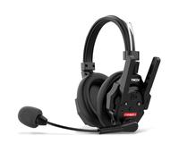 SYNCO XTALK XMax1 Wireless Intercom Cuffie System, 2.4G Full-Duplex Hands-Free Kommunikation 500m 24h Batteria Noise-Cancelling per Magazzino, Video Matrimoniali, Team Startup, Regia ed Eventi
