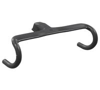 Syncros Creston Ic Sl Aero Cockpit Handlebar Nero,Argento 100 mm / 380 mm Black Matt