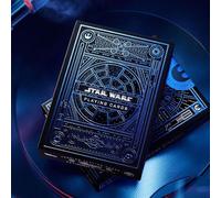 SYNCSPIKE Carte da Gioco di Star Wars e Carte protettive Trasparenti, Mazzo di Carte da Gioco Premium - goffrate e Stampate in Alluminio