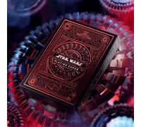 SYNCSPIKE Carte da Gioco di Star Wars e Carte protettive Trasparenti, Mazzo di Carte da Gioco Premium - goffrate e Stampate in Alluminio