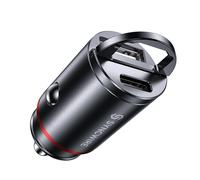 Syncwire 60 W Caricabatteria da auto USB C - [PD PPS 30 W & QC 3.0] Tutto Metall