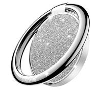 Syncwire Anello per telefono cellulare, supporto per dita, rotazione a 360 gradi, universale, supporto ad anello, supporto per dita, per iPhone, iPad, Samsung Huawei e altro ancora, colore: argento