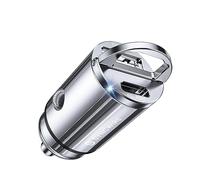 SYNCWIRE Caricatore Auto USB C - [Porta PD/PPS 45W & QC 45W] Fast Charge Caricatore Auto Ricarica Rapida Compatibile con iPhone 15 Pro Max14/13/12/XS, Samsung Galaxy S23/S22, Google Pixel 7 PRO/6