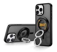 SYNCWIRE MagSafe - Supporto magnetico ad anello per telefono cellulare, rotazione a 360°, compatibile con iPhone 17, 16, 15, 14, 13, 12 Pro Max, compatibile con accessori MagSafe