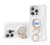 SYNCWIRE Supporto ad Anello Magnetico Cellulare per MagSafe Rotazione a 360° Supporto Magnetico Bifacciale per Telefono Cellulare Compatibile con iPhone 17 16 15 14 13 12 Pro Max Accessori MagSafe