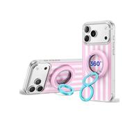 SYNCWIRE Supporto ad Anello Magnetico Cellulare per MagSafe Rotazione a 360° Supporto Magnetico Bifacciale per Telefono Cellulare Compatibile con iPhone 17 16 15 14 13 12 Pro Max Accessori MagSafe