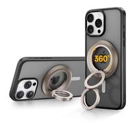 SYNCWIRE Supporto ad Anello Magnetico Cellulare per MagSafe Rotazione a 360° Supporto Magnetico Bifacciale per Telefono Cellulare Compatibile con iPhone 17 16 15 14 13 12 Pro Max Accessori MagSafe