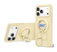 SYNCWIRE Supporto ad Anello Magnetico Cellulare per MagSafe Rotazione a 360° Supporto Magnetico Bifacciale per Telefono Cellulare Compatibile con iPhone 17 16 15 14 13 12 Pro Max Accessori MagSafe