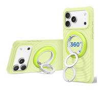 SYNCWIRE Supporto ad Anello Magnetico Cellulare per MagSafe Rotazione a 360° Supporto Magnetico Bifacciale per Telefono Cellulare Compatibile con iPhone 17 16 15 14 13 12 Pro Max Accessori MagSafe