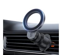 SYNCWIRE supporto auto MagSafe, magnetico rotante a 360° per bocchette aria, [Ventilazione ad anello],supporto cellulare auto compatibile iPhone 15 Pro Max 14 13 12, Samsung, accessori auto MagSafe