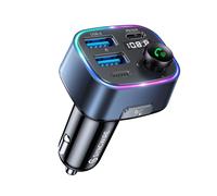 Syncwire Trasmettitore FM Bluetooth 5.4 per Auto, 48W (PD 36W e 12W) Doppio USB