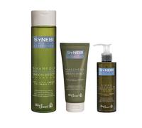 SYNEBI KIT CAPELLI EFFETTO LISCIO PER CAPELLI CRESPI