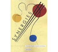 Synergies. A journal of english literatures and cultures (2020). Vol. 1