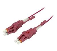 Synergy21 LWL-2-Faser-Patchk, 15 mtr,LC-LC 50/125um OM4 Uniboot drehbar Push/Pull AD 2 mm - Kabel - Multimode-Faser (S215558) Marca