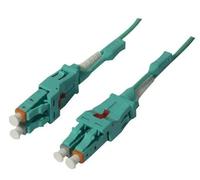 Synergy21 LWL-2-Faser-Patchk, 5 mtr,LC-LC 50/125um OM3 Uniboot drehbar Push/Pull AD 2 mm - Kabel - Multimode-Faser (S215545) Marca