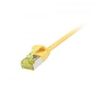 Synergy21 Patchkabel RJ45, CAT6A 500 Mhz, 7,5 m, Gelb, U/FTP, Slimline Rund d=3,8 mm, TPE/LSZH(Superflex), AWG32, MitCat,7 Rohkabel, Synergy 21 (S217378V3) Marca