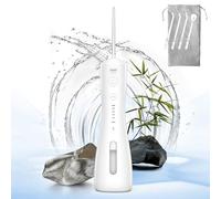 SYNHOPE Idropulsore Dentale Portatile,6 Modalità Senza Fili Professionale Irrigatore Orale,IPX7 Impermeabile,Ricarica USB,Adatto a viaggio e a casa Idropulsore per la cura e la pulizia del cavo orale