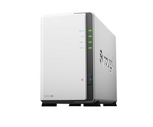Synology 2 Bay Box esterno NAS bianco 12TB