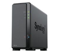 SYNOLOGY NAS TOWER 1BAY 2.5"/3.5" SSD/HDD SATA MAX 12TB, CPU quad-core Realtek RTD1619B RAM 1 GB DDR
