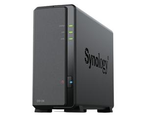 Synology DiskStation DS124 server NAS e di archiviazione Desktop Collegamento ethernet LAN Nero RTD1619B