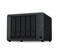 Synology DiskStation DS1522+ NAS Tower AMD Embedded R-Series SoC R1600 8 GB DDR4 20 TB HDD DiskStation Manager Nero (K/DS1522+5