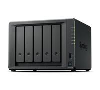 Synology DiskStation DS1525+ NAS Ryzen Embedded V1500B 8 GB DDR4 60 TB HDD Nero