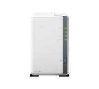 Synology DiskStation DS223J NAS Desktop Realtek RTD1619B 1 GB DDR4 16 TB HDD Bia