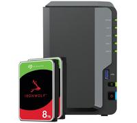 Synology diskstation ds224+ ds224+ 2x8tb