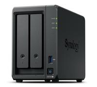 Synology DiskStation DS725+ server NAS e di archiviazione Ryzen Embedded R1600 4 GB DDR4 0 TB Nero
