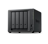 Synology DiskStation DS925+ server NAS e di archiviazione Ryzen Embedded V1500B 4 GB DDR4 0 TB Nero (Synology DS925+ 4 bay desktop NAS; AMD Ryzen V1500B; 4 GB ECC DDR4 [expandable up to 32 GB]; 2 x 2