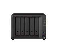 Synology DS1522+ 5-Bay DiskStation NAS AMD Ryzen R1600 8GB Ram 4xRJ-45 1GbE porta LAN, bundle con 5x4TB Seagate IronWolf NAS HDD