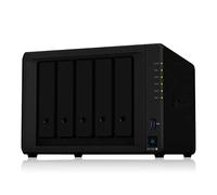 SYNOLOGY DS1522+ 8 GB NAS 15 TB (5 x 3 TB) WD Red Plus, colore: Nero