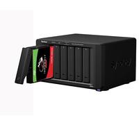 SYNOLOGY DS1621+ 8GB NAS 72TB (6X 12TB) IronWolf, assemblato e testato con SE DSM installato