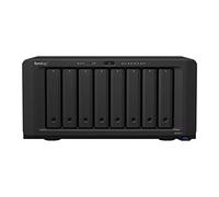 Synology DS1821+ 8-Bay - Stazione di disk NAS (AMD RyzenTM V1500B quad-core 2,2 GHz 4 GB DDR4 ECC SODIMM 4 x 1 GbE RJ-45) 32TB bundle con 8 x 4TB WD RED Plus (WD40EFZX - 68AWUN0)