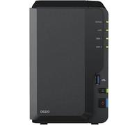 Synology DS223 - Discstation NAS a 2 bay (Realtek RTD1619B quad-core da 2 GB Ram 1 porta LAN RJ-45 1 GbE) da 16 TB con 2 dischi rigidi Synology Plus serie (HAT3310-8T)