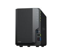 Synology DS223 - Stazione disco NAS a 2 bay (Realtek RTD1619B quad-core da 2 GB Ram 1 porta LAN RJ-45 1GbE) bundle con 2 dischi WD RED Plus HDD WD120EFBX - 68B0EN0