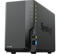 Synology DS224+ - Discstation NAS a 2 bay (Intel Celeron J4125 4 core 2.0 GHz 2 GB DDR4 RAM 2 porte RJ-45 1GbE) 8 TB bundle con 2 dischi rigidi Synology Plus serie (HAT3300-4T)