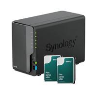 Synology DS224+ NAS 2 GB con 2 dischi Synology 12TB HAT3300, non assemblati