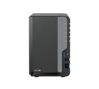 Synology DS224+ - NAS a 2 bay (Intel Celeron J4125 4 core 2.0 GHz 2 GB DDR4 RAM 2 x RJ-45 1GbE porta LAN) 4 TB bundle con 2 x 2 TB WD Red Plus HDD (WD20EFZX - 68AWUN0)