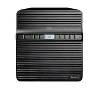 Synology DS423 4-Bay Diskstation NAS (Realtek RTD1619B 4-Core 1.7 GHz 2GB DDR4 Ram 2xRJ-45 1GbE LAN-Port) Bundle da 24TB con 4 x 6 TB Seagate IronWolf NAS HDD (ST6000VN001)