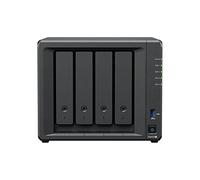 Synology DS423+ - NAS a 4 bay (Intel Celeron J4125 4 core 2 GB Ram 2 porte LAN RJ-45 1GbE) da 24 TB con 4 dischi WD RED Plus HDD (WD60EFZX - 68B3FN0)