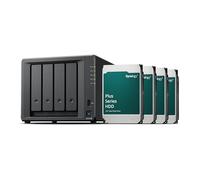 Synology DS425+ - Diskstation NAS a 4 bay (Intel Celeron J4125, 4 core, 2 porte LAN RJ-45 1 GbE), 32 TB con 4 X HAT3310-8T