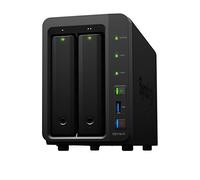 Synology DS716+II - 2 Bay NAS 2 GB RAM btrfs file System
