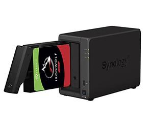 Synology DS723+ 2GB NAS 12TB (2X 6TB) Seagate IronWolf, Assemblato e testato con SE DSM installato
