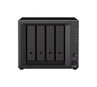 Synology DS923+ (8G RAM) NAS a 4 bay (AMD Ryzen™ 4 thread R1600 dual-core 2 porte LAN RJ-45 1GbE) bundle con 4 dischi rigidi NAS Seagate IronWolf da 8TB