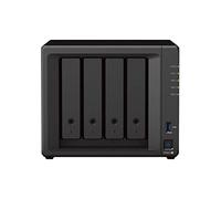 Synology DS923+ (8G RAM) NAS a 4 bay (AMD Ryzen™ 4 thread R1600 dual-core 2 porte LAN RJ-45 1GbE) bundle con 4 dischi rigidi NAS Seagate IronWolf da 4 TB