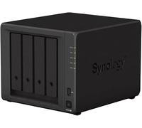 Synology DS923+ - Discstation NAS a 4 bay (AMD Ryzen™ 4 thread R1600 dual-core 4 GB Ram 2 porta LAN RJ-45 1GbE) da 16 TB con 4 dischi rigidi Synology Plus serie (HAT3300-4T)